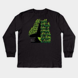 Wicked Defying Too High A Cost Kids Long Sleeve T-Shirt